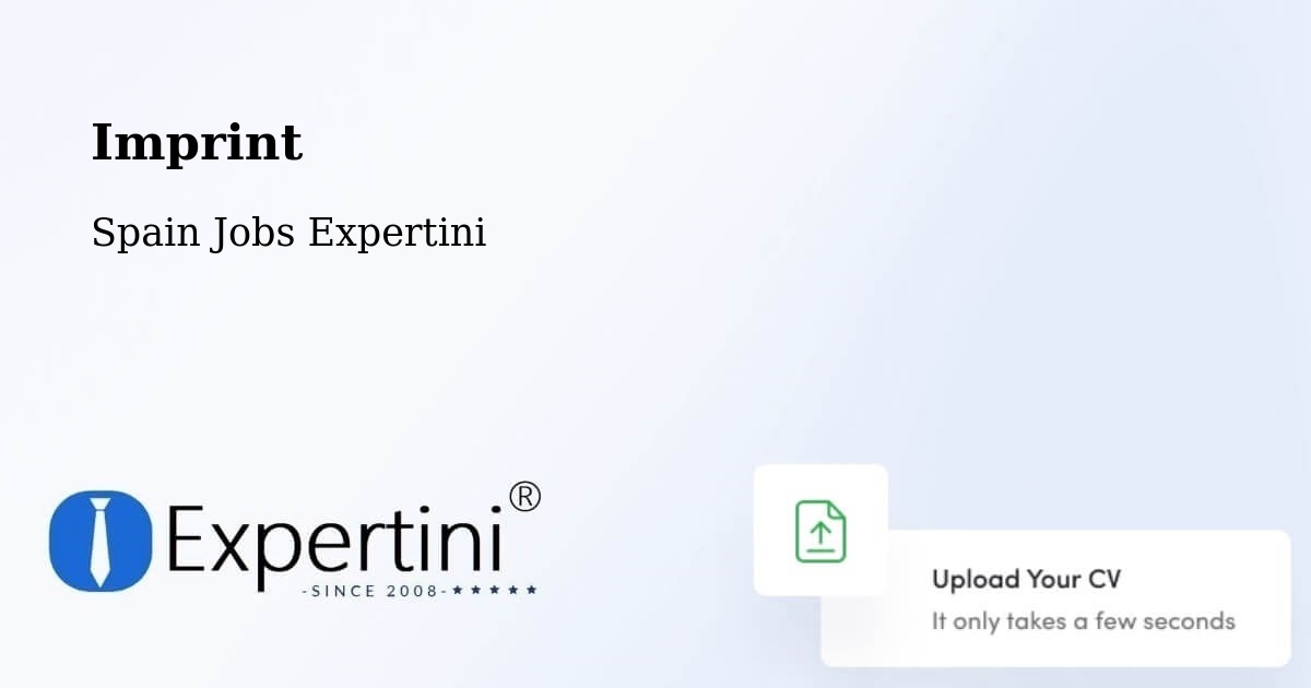 Imprint – San Fernando - Spain Jobs Expertini